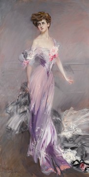  Ward Pintura - Retrato de la señora Howard Johnston género Giovanni Boldini